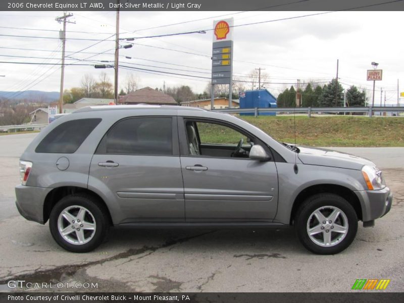 Dark Silver Metallic / Light Gray 2006 Chevrolet Equinox LT AWD