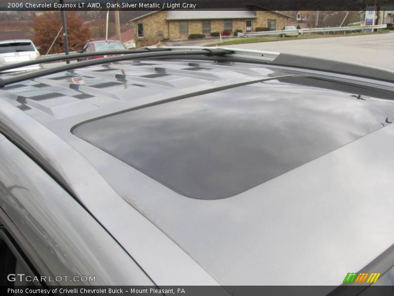 Dark Silver Metallic / Light Gray 2006 Chevrolet Equinox LT AWD