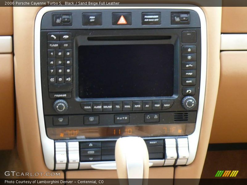 Black / Sand Beige Full Leather 2006 Porsche Cayenne Turbo S
