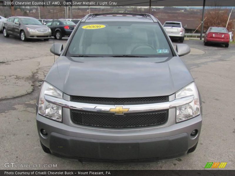 Dark Silver Metallic / Light Gray 2006 Chevrolet Equinox LT AWD