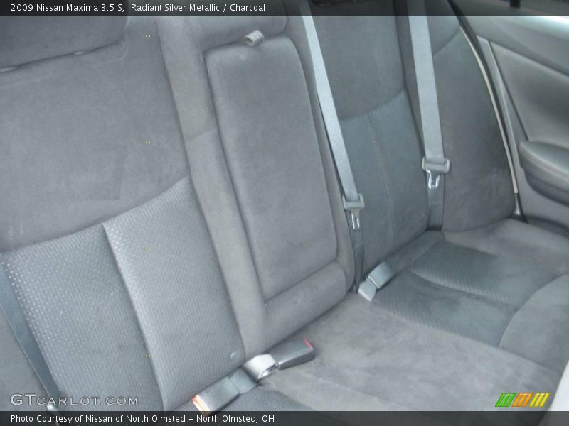 Radiant Silver Metallic / Charcoal 2009 Nissan Maxima 3.5 S