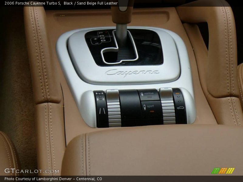 Black / Sand Beige Full Leather 2006 Porsche Cayenne Turbo S