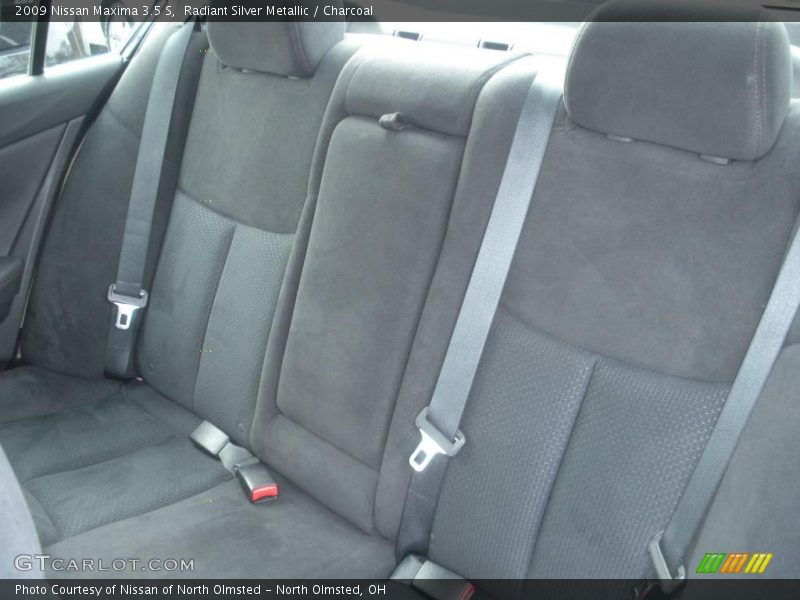 Radiant Silver Metallic / Charcoal 2009 Nissan Maxima 3.5 S