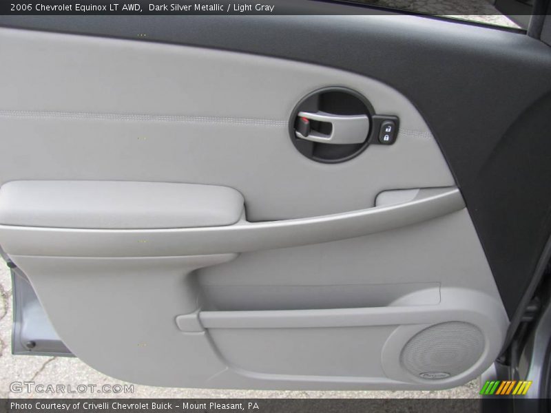 Dark Silver Metallic / Light Gray 2006 Chevrolet Equinox LT AWD