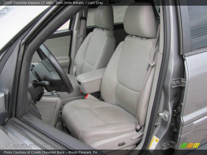 Dark Silver Metallic / Light Gray 2006 Chevrolet Equinox LT AWD