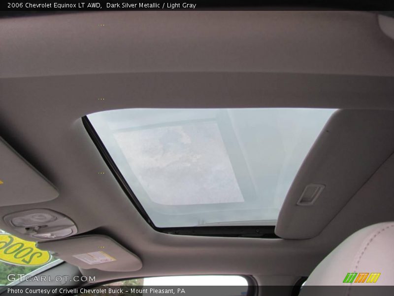 Dark Silver Metallic / Light Gray 2006 Chevrolet Equinox LT AWD
