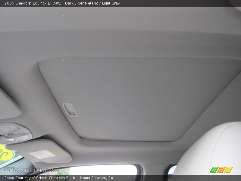 Dark Silver Metallic / Light Gray 2006 Chevrolet Equinox LT AWD