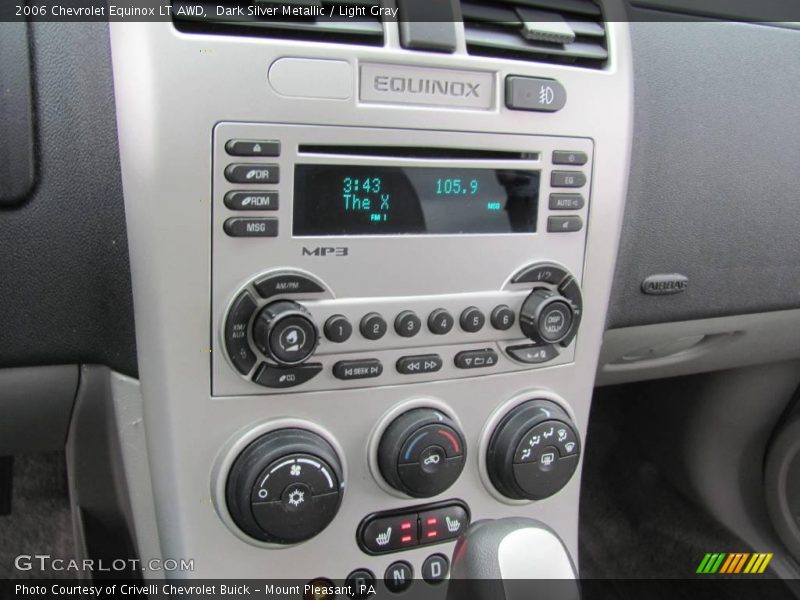 Dark Silver Metallic / Light Gray 2006 Chevrolet Equinox LT AWD