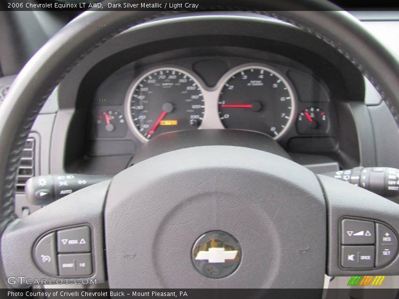 Dark Silver Metallic / Light Gray 2006 Chevrolet Equinox LT AWD
