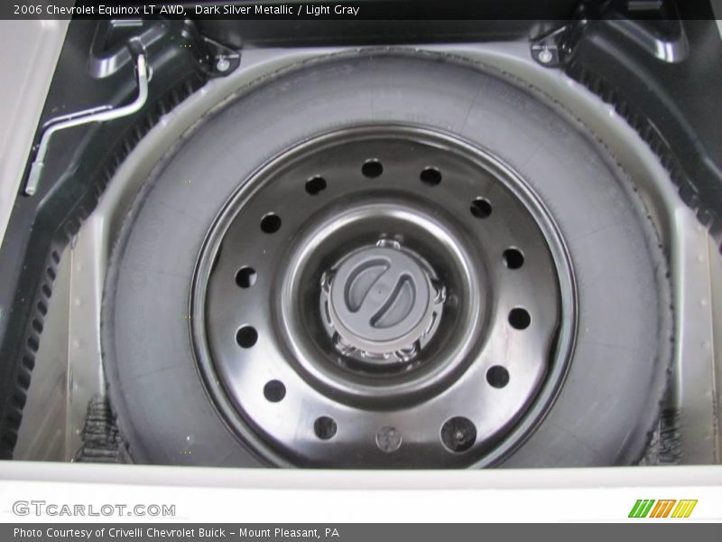 Dark Silver Metallic / Light Gray 2006 Chevrolet Equinox LT AWD