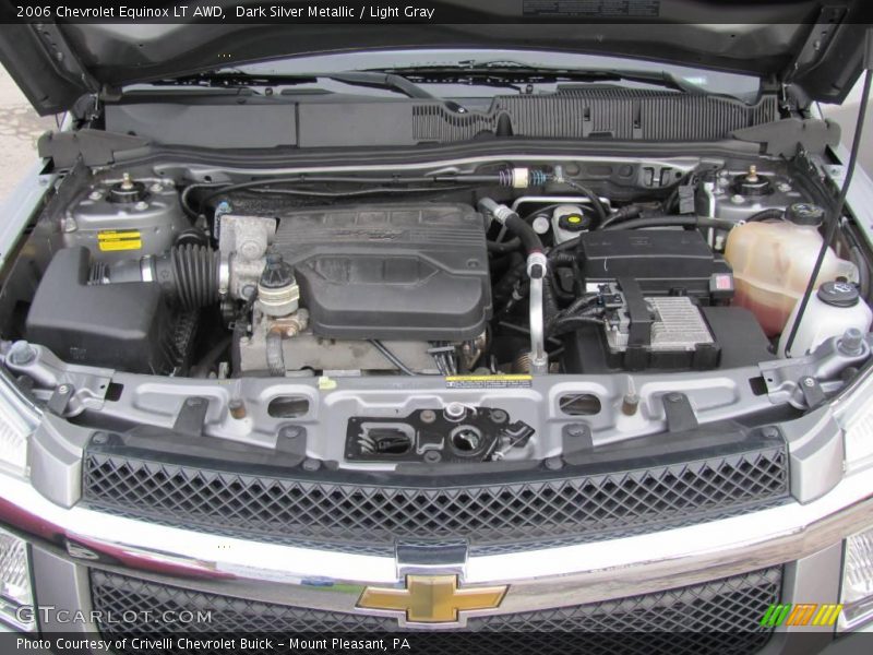 Dark Silver Metallic / Light Gray 2006 Chevrolet Equinox LT AWD