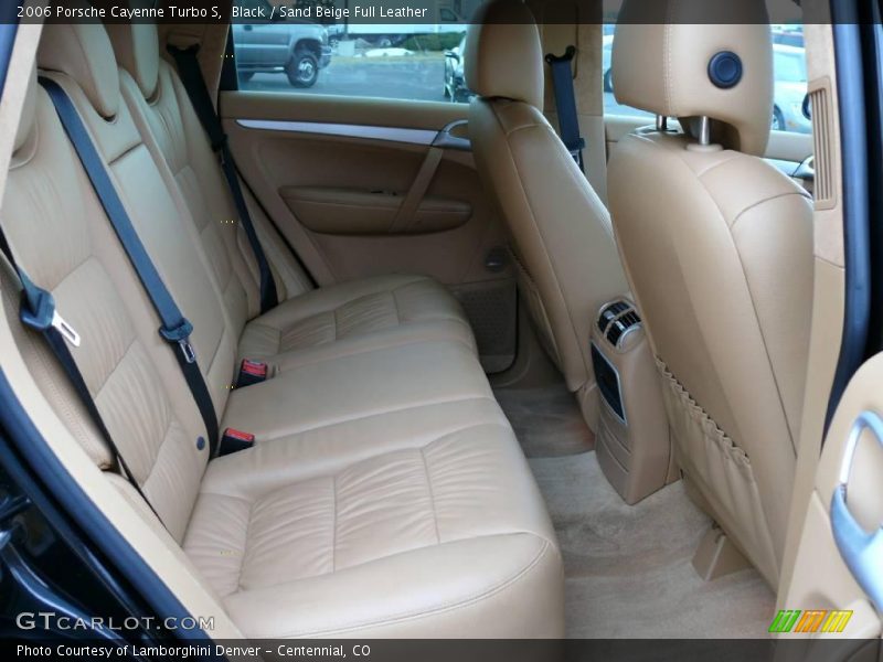 Black / Sand Beige Full Leather 2006 Porsche Cayenne Turbo S
