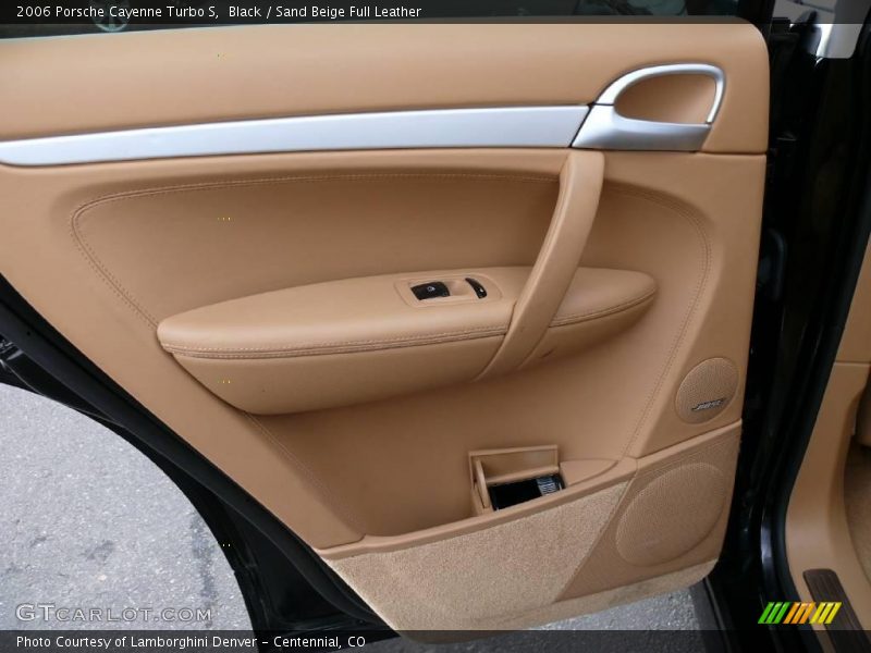 Black / Sand Beige Full Leather 2006 Porsche Cayenne Turbo S