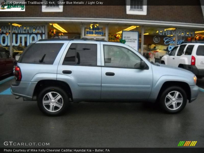 Silver Blue Metallic / Light Gray 2006 Chevrolet TrailBlazer LS 4x4