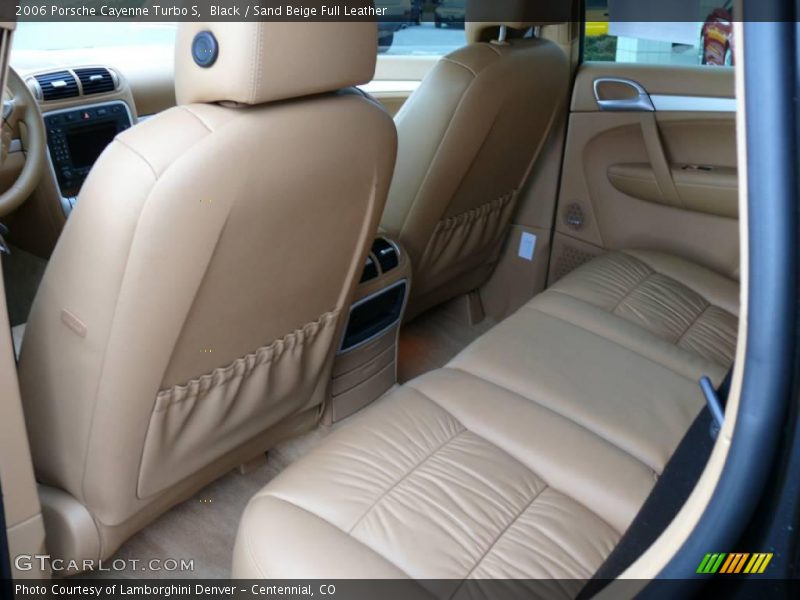 Black / Sand Beige Full Leather 2006 Porsche Cayenne Turbo S