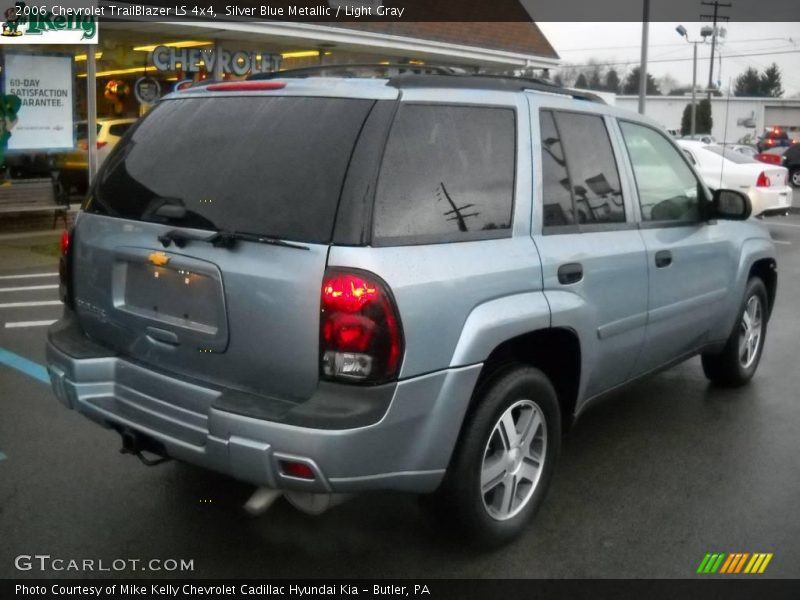 Silver Blue Metallic / Light Gray 2006 Chevrolet TrailBlazer LS 4x4
