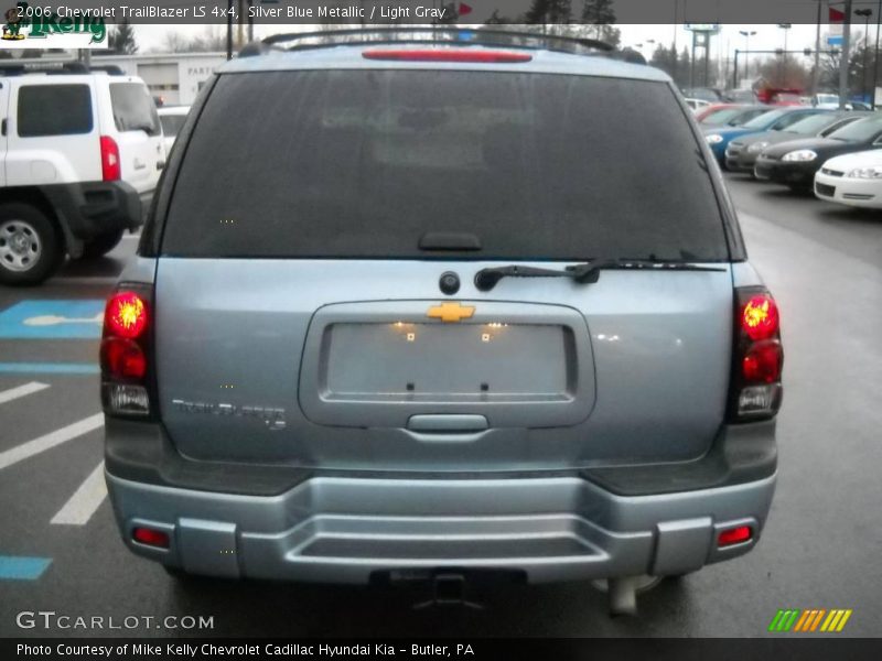 Silver Blue Metallic / Light Gray 2006 Chevrolet TrailBlazer LS 4x4