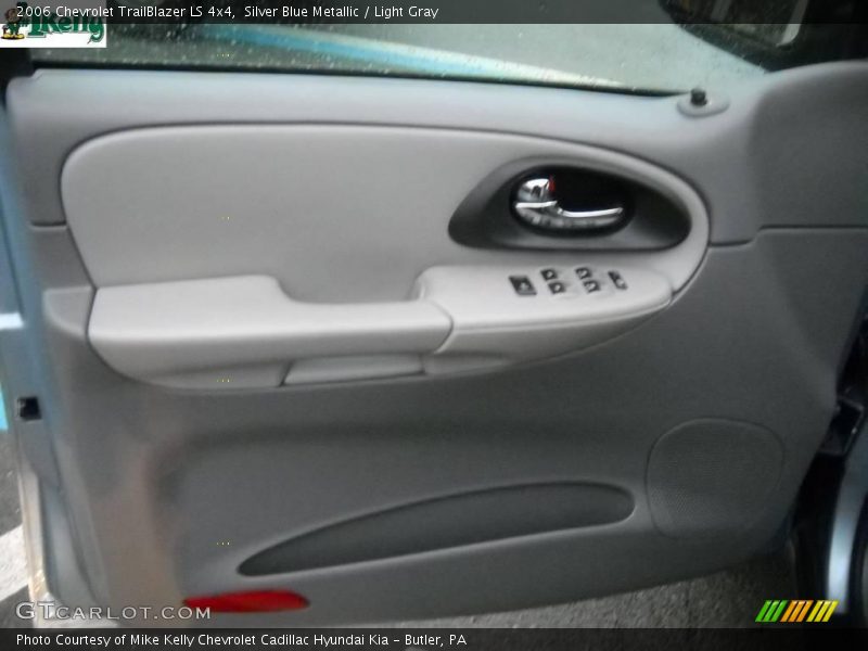 Silver Blue Metallic / Light Gray 2006 Chevrolet TrailBlazer LS 4x4