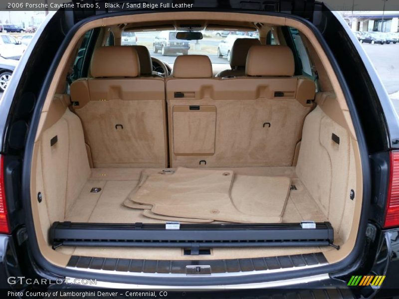 Black / Sand Beige Full Leather 2006 Porsche Cayenne Turbo S