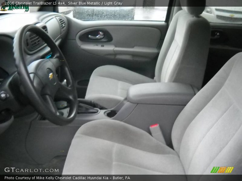 Silver Blue Metallic / Light Gray 2006 Chevrolet TrailBlazer LS 4x4