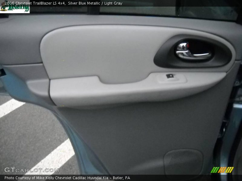 Silver Blue Metallic / Light Gray 2006 Chevrolet TrailBlazer LS 4x4