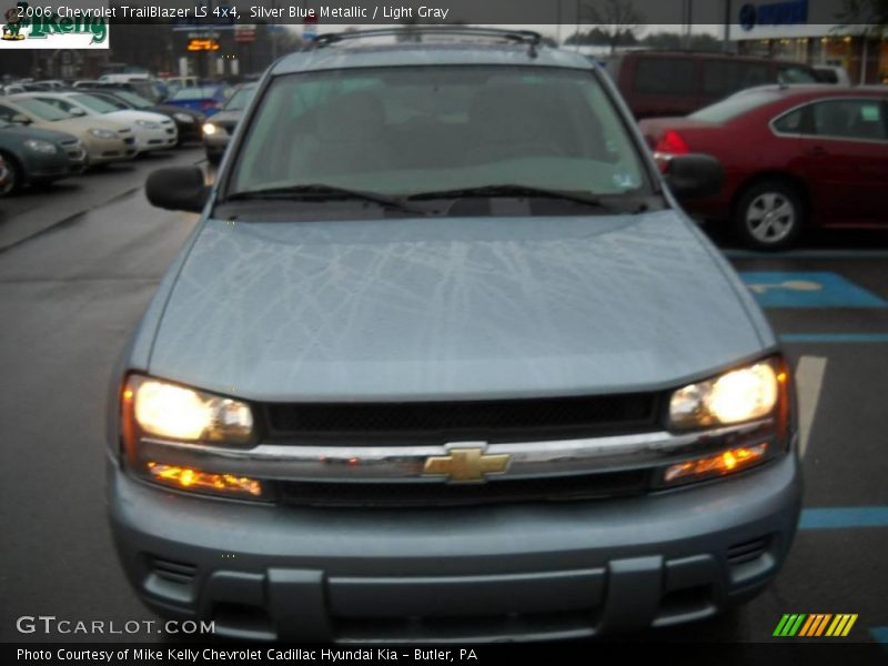 Silver Blue Metallic / Light Gray 2006 Chevrolet TrailBlazer LS 4x4