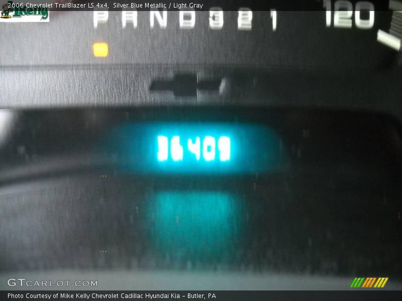 Silver Blue Metallic / Light Gray 2006 Chevrolet TrailBlazer LS 4x4