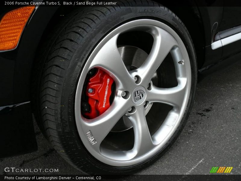 Black / Sand Beige Full Leather 2006 Porsche Cayenne Turbo S