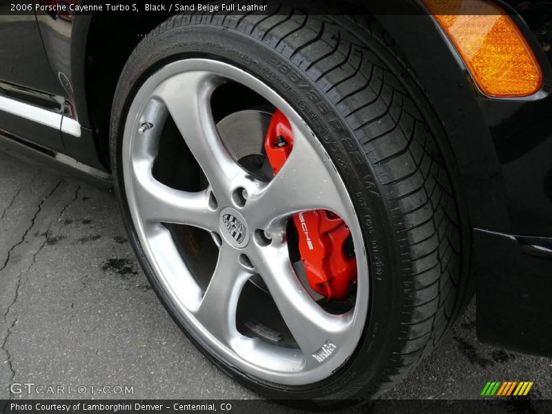 Black / Sand Beige Full Leather 2006 Porsche Cayenne Turbo S