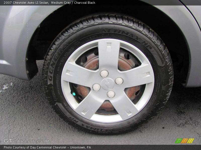 Medium Gray / Charcoal Black 2007 Chevrolet Aveo LS Sedan