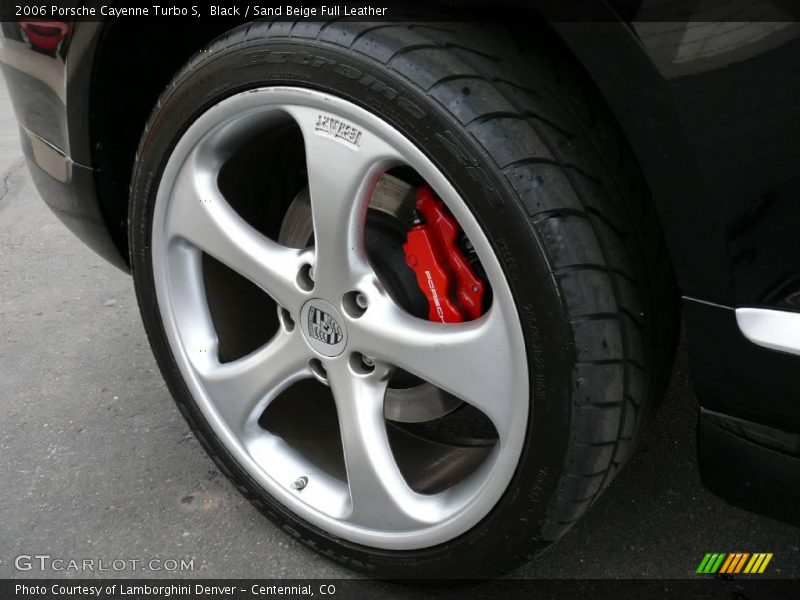Black / Sand Beige Full Leather 2006 Porsche Cayenne Turbo S
