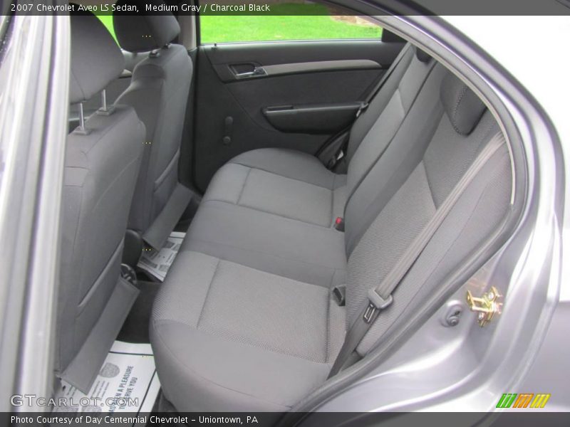Medium Gray / Charcoal Black 2007 Chevrolet Aveo LS Sedan