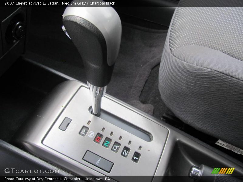 Medium Gray / Charcoal Black 2007 Chevrolet Aveo LS Sedan