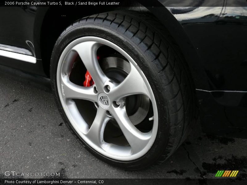 Black / Sand Beige Full Leather 2006 Porsche Cayenne Turbo S