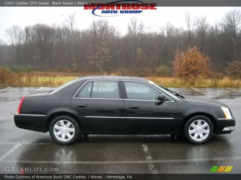 Black Raven / Ebony 2007 Cadillac DTS Sedan