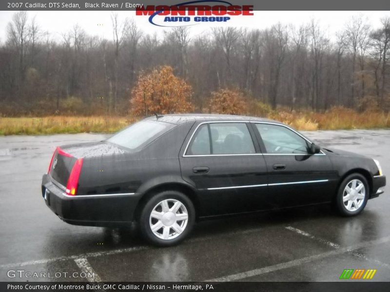 Black Raven / Ebony 2007 Cadillac DTS Sedan