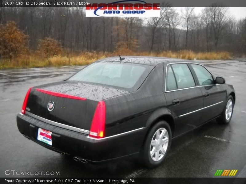 Black Raven / Ebony 2007 Cadillac DTS Sedan