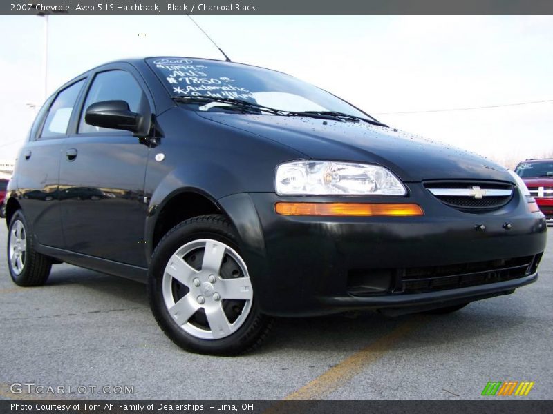 Black / Charcoal Black 2007 Chevrolet Aveo 5 LS Hatchback