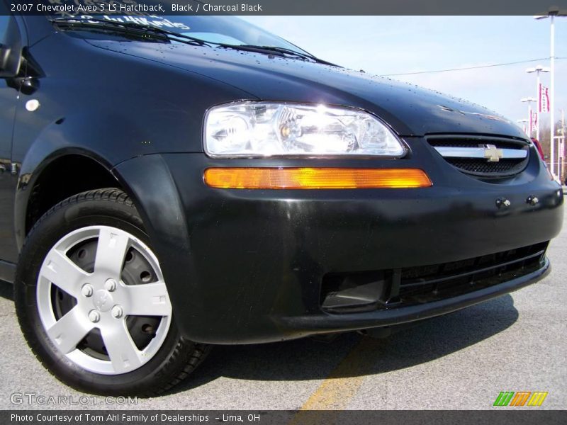 Black / Charcoal Black 2007 Chevrolet Aveo 5 LS Hatchback