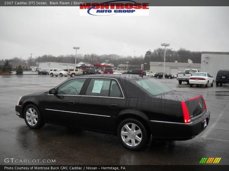 Black Raven / Ebony 2007 Cadillac DTS Sedan