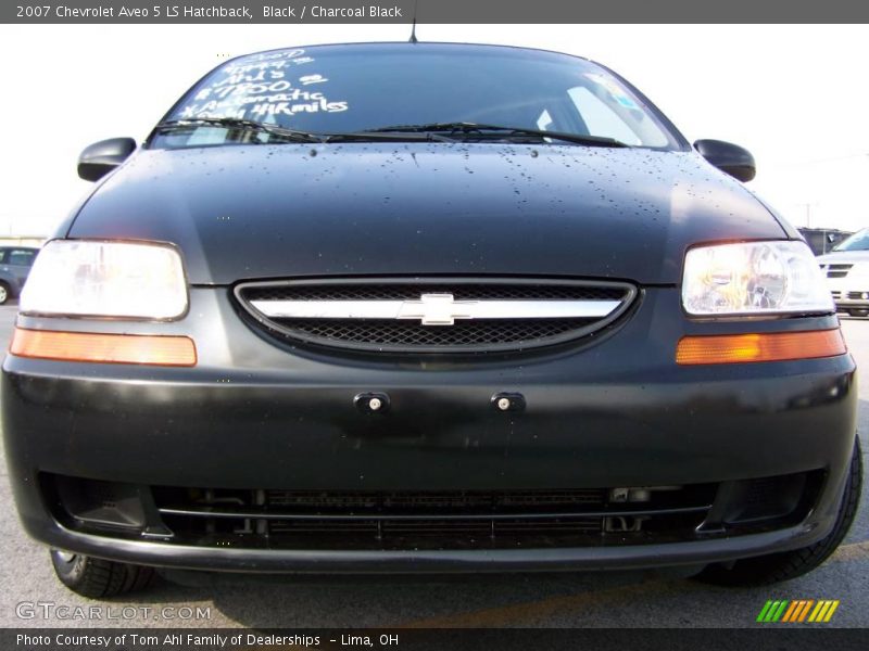 Black / Charcoal Black 2007 Chevrolet Aveo 5 LS Hatchback