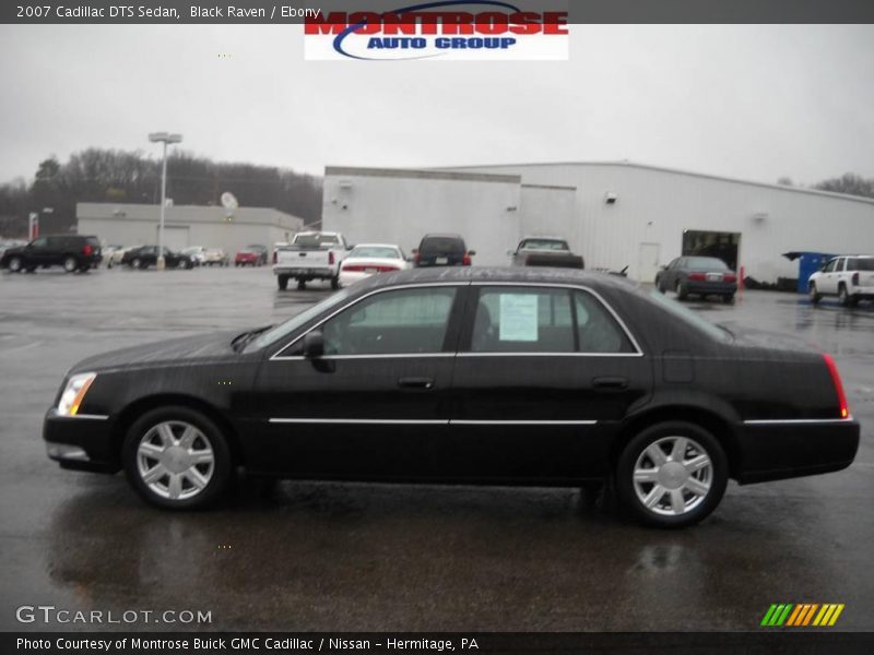 Black Raven / Ebony 2007 Cadillac DTS Sedan