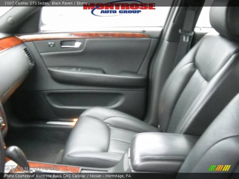 Black Raven / Ebony 2007 Cadillac DTS Sedan