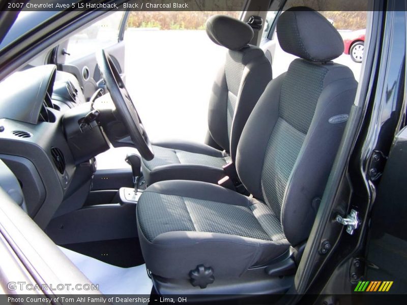 Black / Charcoal Black 2007 Chevrolet Aveo 5 LS Hatchback
