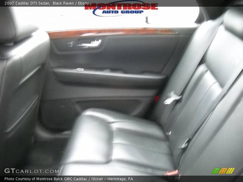 Black Raven / Ebony 2007 Cadillac DTS Sedan