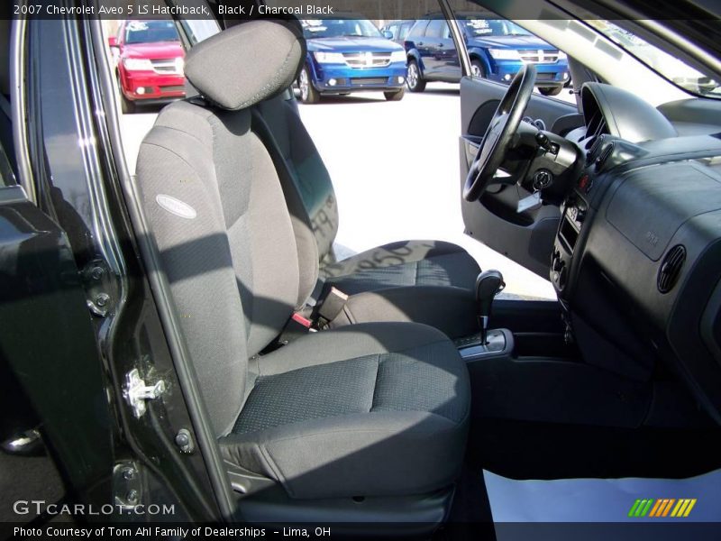 Black / Charcoal Black 2007 Chevrolet Aveo 5 LS Hatchback