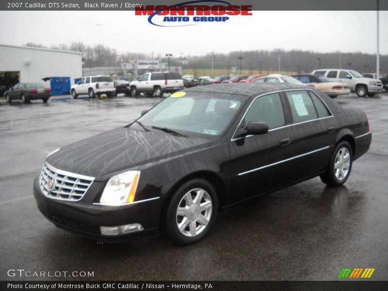 Black Raven / Ebony 2007 Cadillac DTS Sedan