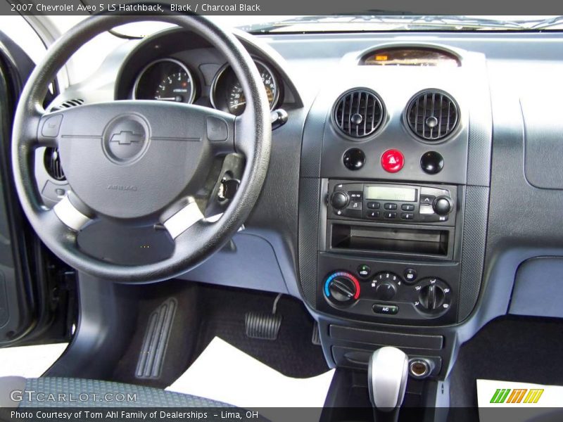 Black / Charcoal Black 2007 Chevrolet Aveo 5 LS Hatchback