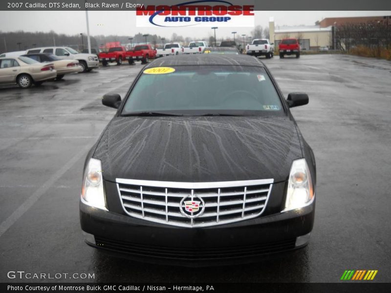 Black Raven / Ebony 2007 Cadillac DTS Sedan