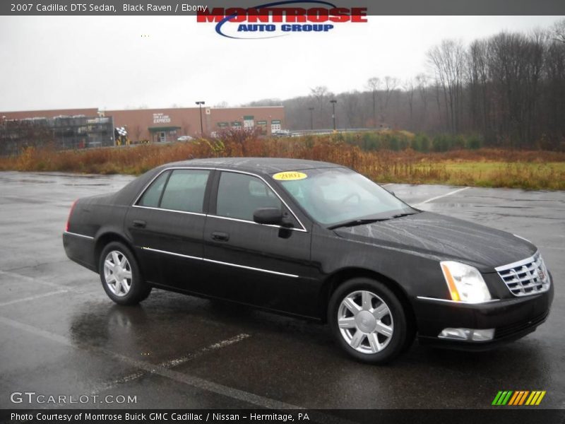 Black Raven / Ebony 2007 Cadillac DTS Sedan